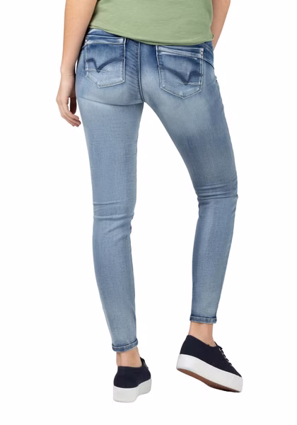 TIMEZONE Damen Jeans TIGHT SANYATZ - Tight Fit - Blau - Aqua Blue Wash TIMEZONE Damen Jeans TIGHT SANYATZ - Tight Fit - Blau - Aqua Blue Wash