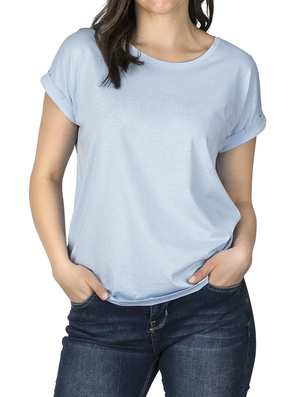 DENIMFY Tshirt Damen Baumwolle Regular Fit DFSophie