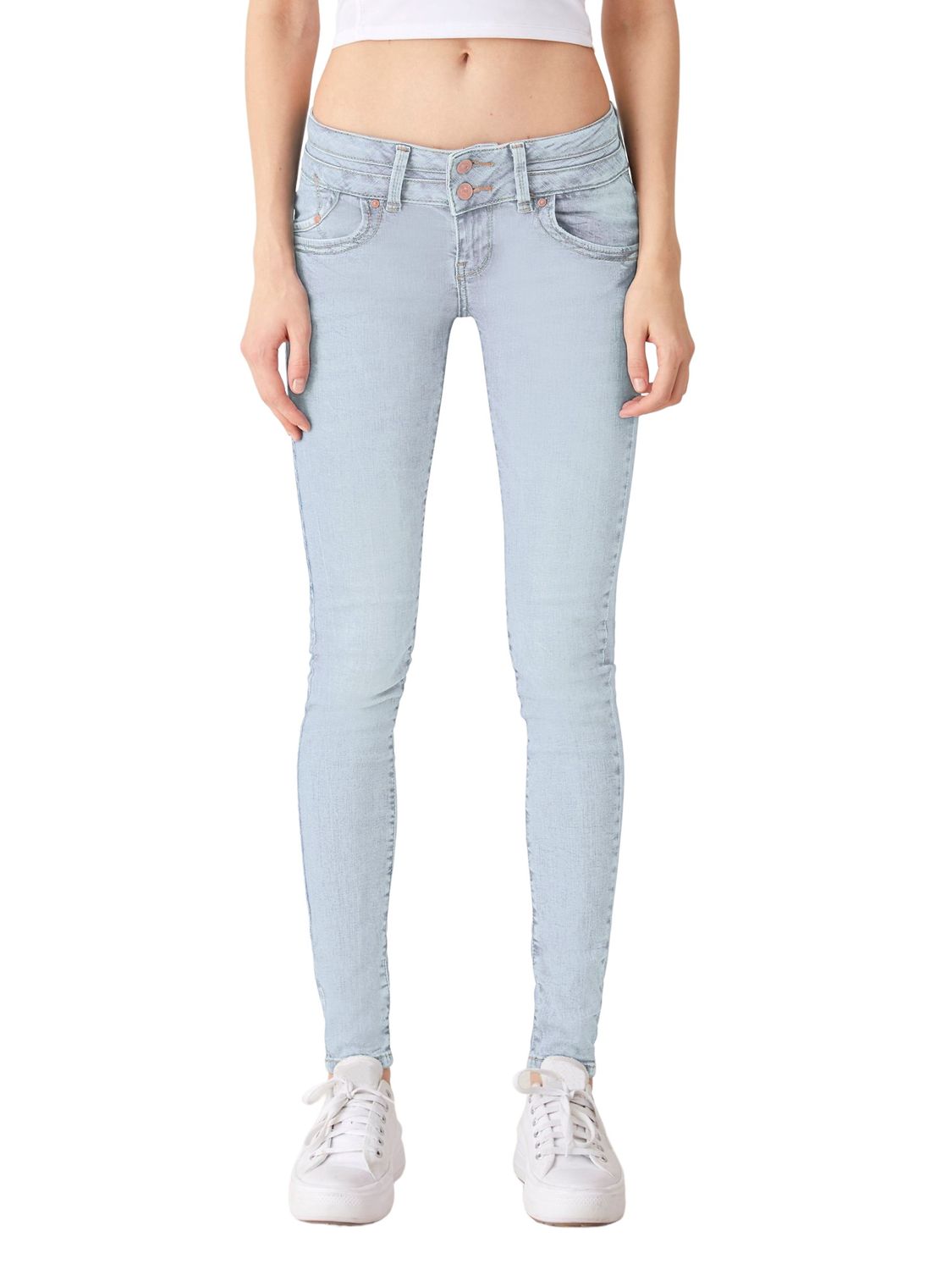 LTB Damen Jeans JULITA X Extra Skinny Fit - Blau - Malisa Wash