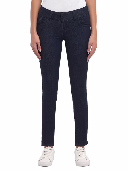LTB Damen Jeans Molly M Super Slim Fit - Blau - Rinsed Wash LTB Damen Jeans Molly M Super Slim Fit - Blau - Rinsed Wash