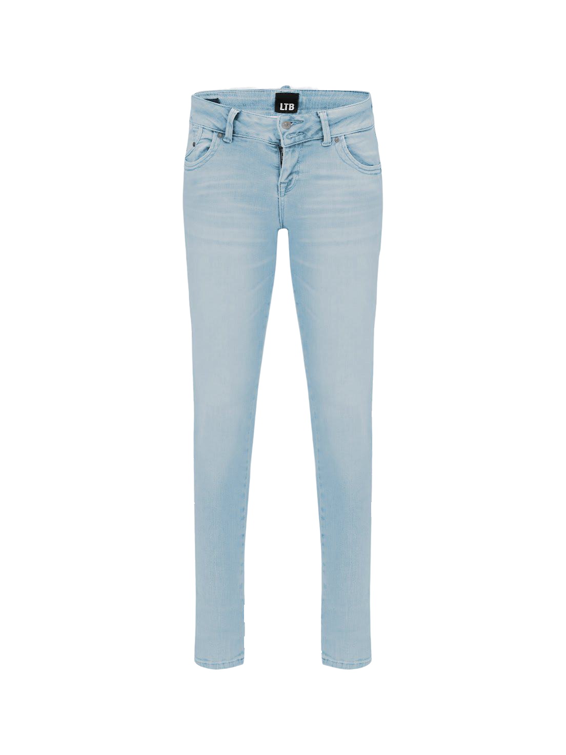 LTB Damen Jeans Molly M Super Slim Fit - Blau - Malisa Wash