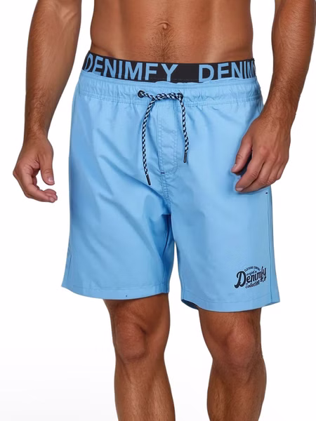DENIMFY Badehose Herren Lang Badeshorts Doppelter Bund DFNeo DENIMFY Badehose Herren Lang Badeshorts Doppelter Bund DFNeo