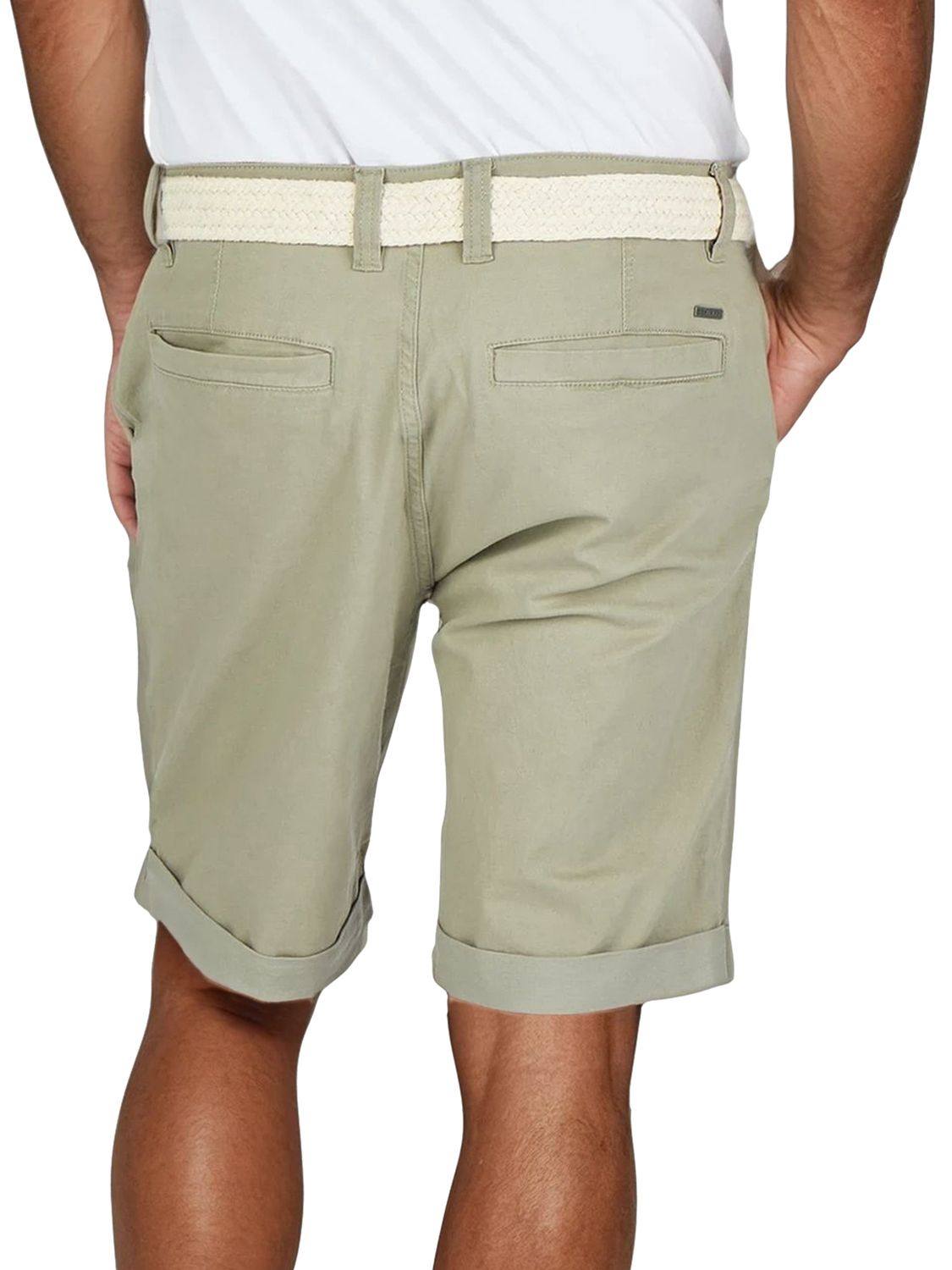 DENIMFY Chino Shorts Herren mit Gürtel Regular Fit DFLio günstig online kaufen