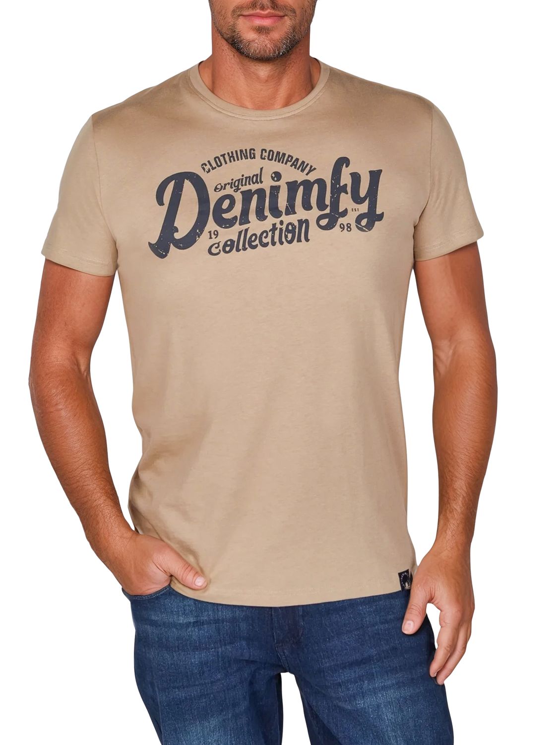 DENIMFY TShirt Herren Regular Fit DFNuri günstig online kaufen