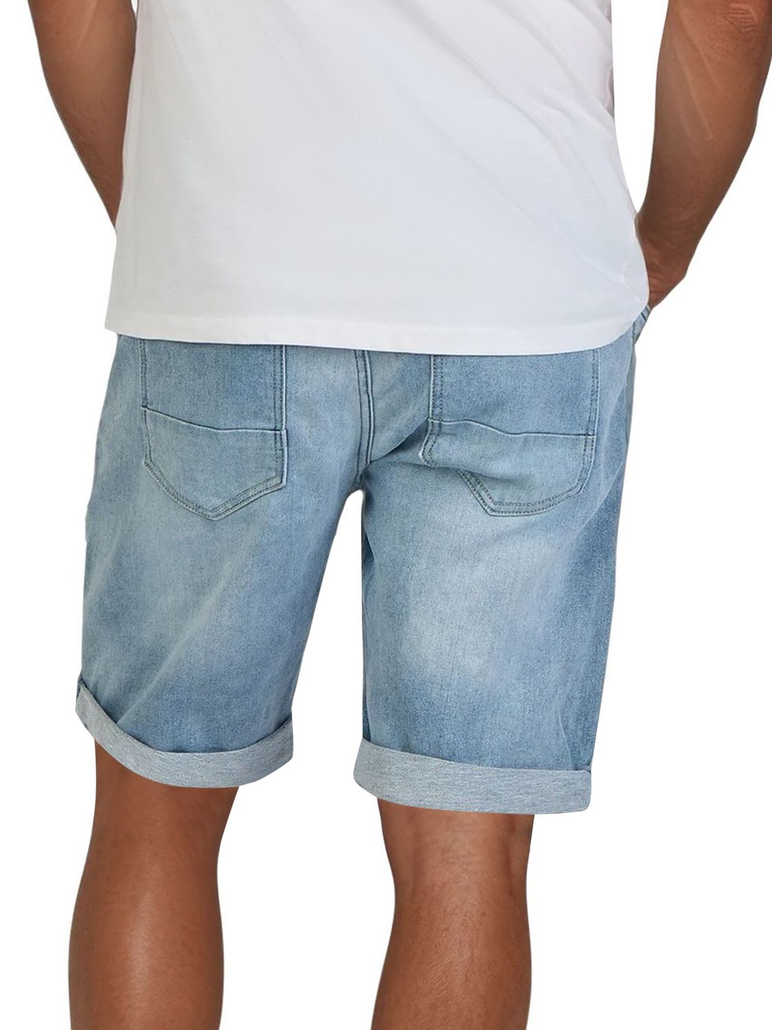DENIMFY Jeans Shorts Herren Stretch Kurz Regular Fit DFAri günstig online kaufen