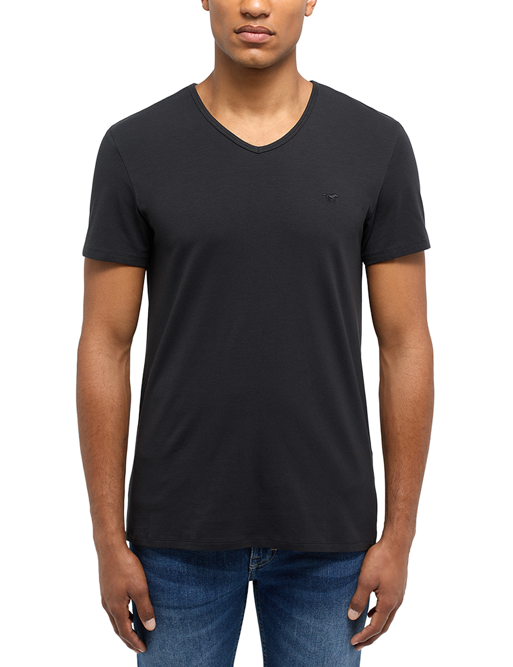 Mustang Herren T-Shirt AMADO 2er PACK - Regular Fit günstig online kaufen