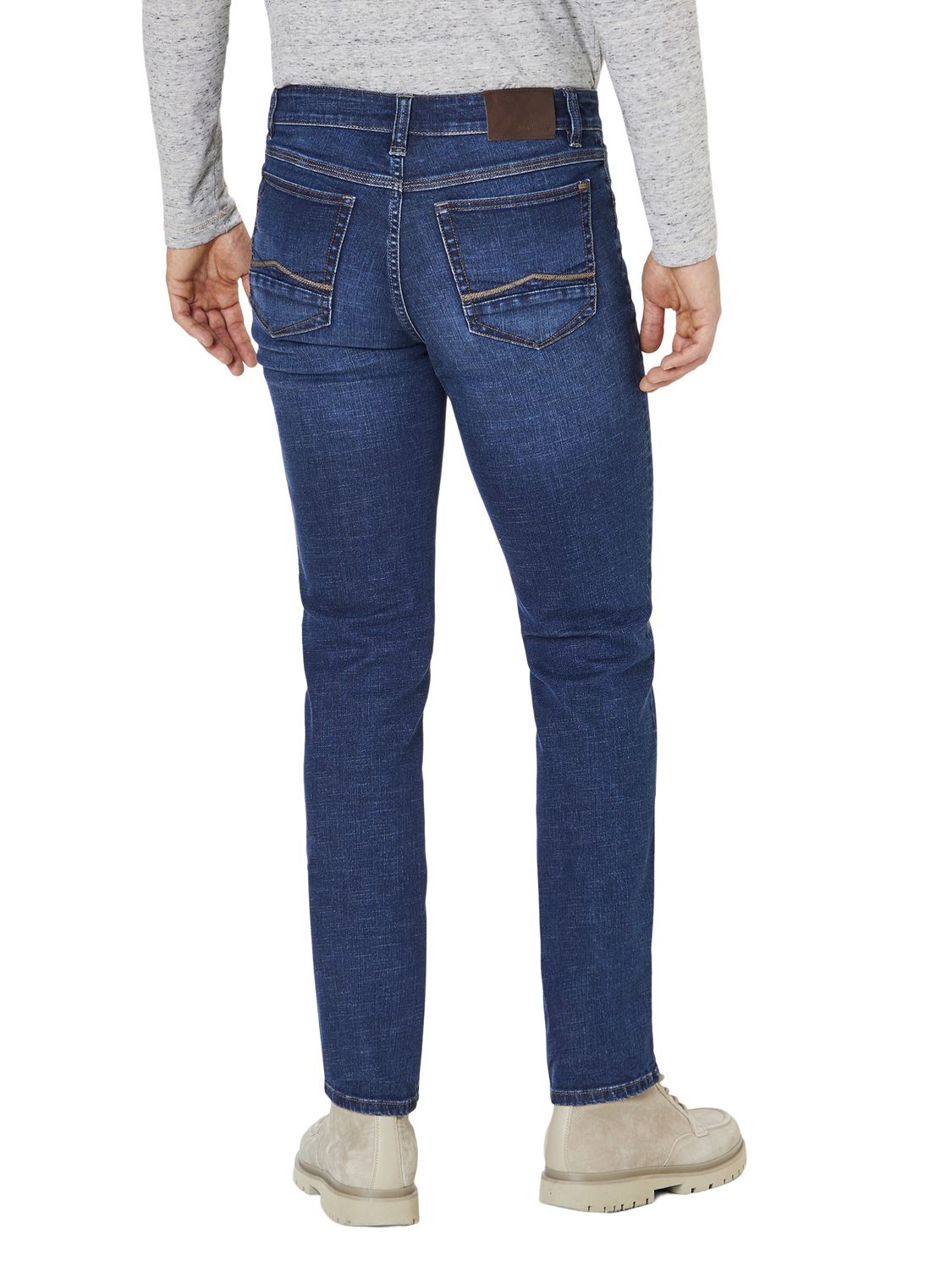 Paddock`s Herren Jeans RANGER PIPE - Slim Fit - Blau - Medium Blue Soft Use günstig online kaufen