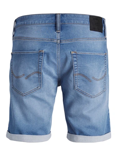 Jack & Jones Herren Jeans Short JJIRICK JJICONGE 709- Relgular Fit - Blau - Blue Denim