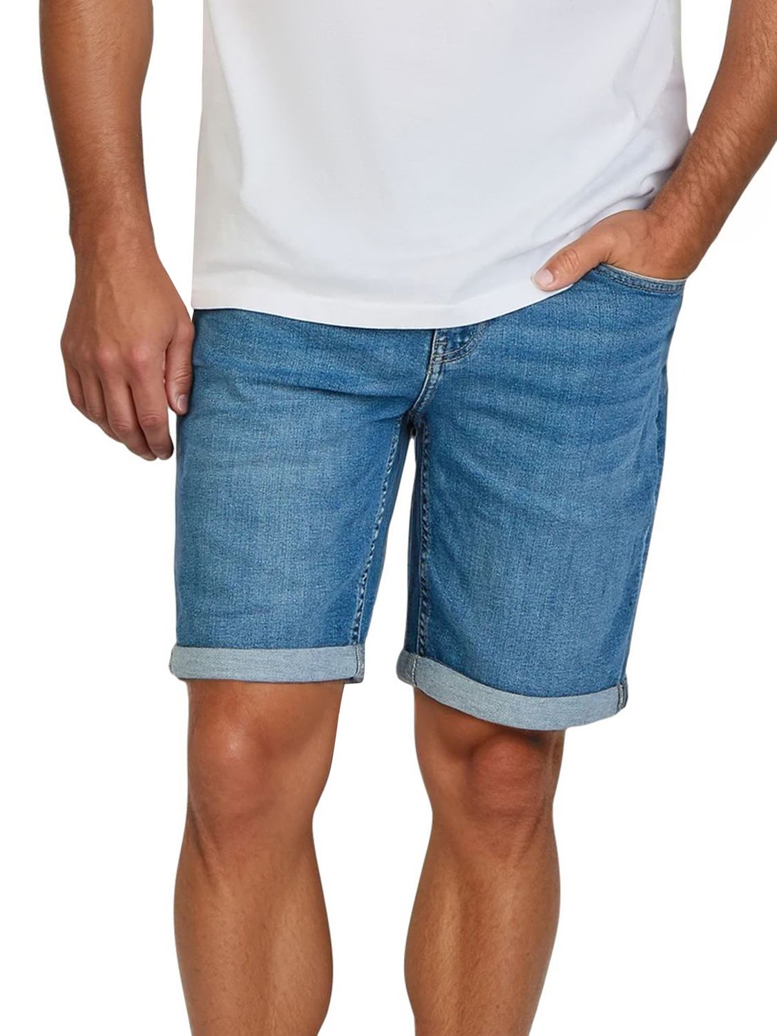 Only & Sons Jeans Shorts Herren ONSPLY Regular Fit 2er Pack günstig online kaufen