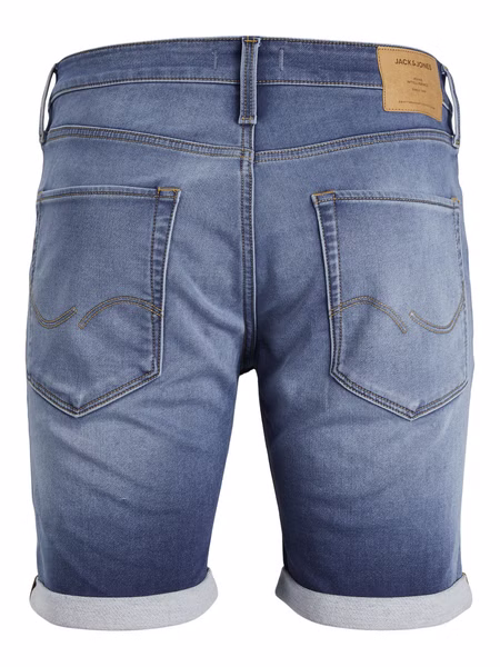 Jack & Jones Herren Jeans Short JJIRICK JJICON GE 633- Relgular Fit - Blau - Blue Denim Jack & Jones Herren Jeans Short JJIRICK JJICON GE 633- Relgular Fit - Blau - Blue Denim