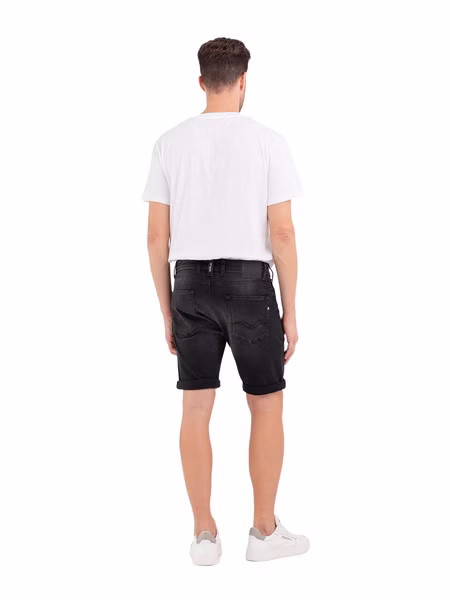 Replay Herren Short RBJ901 - Regular Fit - Grau - Dark Grey Denim Replay Herren Short RBJ901 - Regular Fit - Grau - Dark Grey Denim
