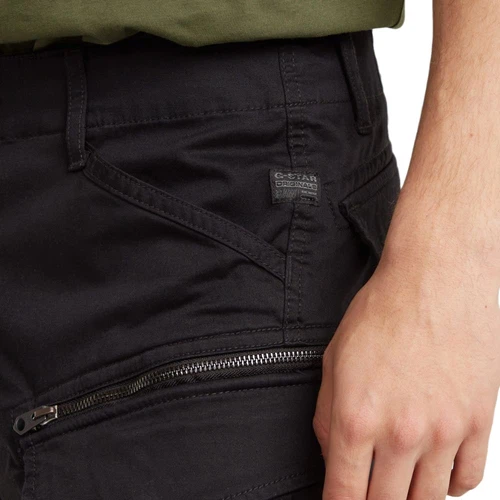 G-Star Herren Cargo Shorts ROVIC ZIP - Relaxed Fit - Schwarz - Black