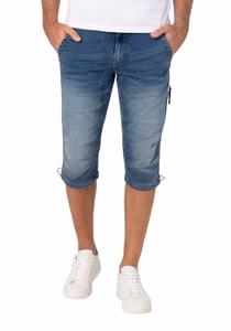 TIMEZONE Herren Jeans Bermuda Shorts Regular ConnorTZ - Regular Fit - Blau - Classic Blue WashBlau