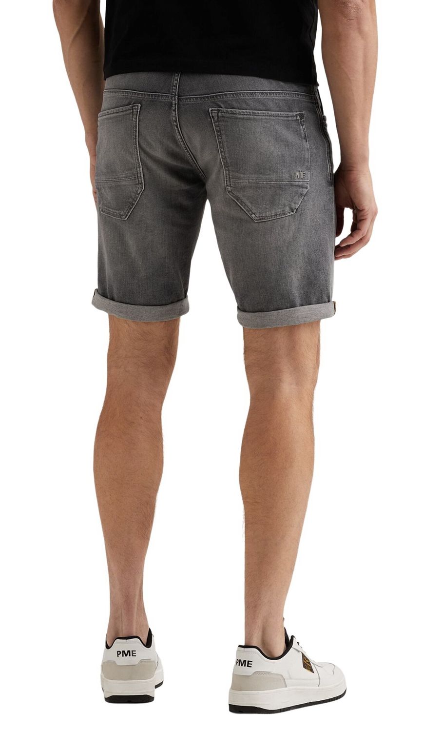 PME Legend Herren Jeans Short NIGHTFLIGHT - Regular Fit - Blau - Grau günstig online kaufen