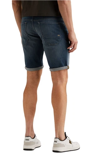 PME Legend Herren Jeans Short NIGHTFLIGHT - Regular Fit - Blau - Grau
