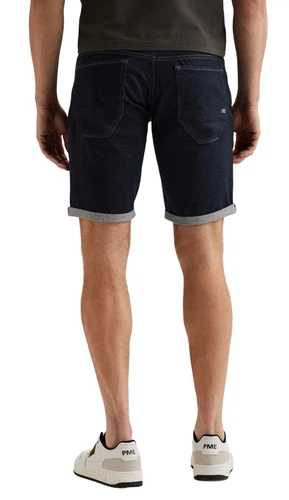 PME Legend Herren Jeans Short NIGHTFLIGHT - Regular Fit - Blau - Grau