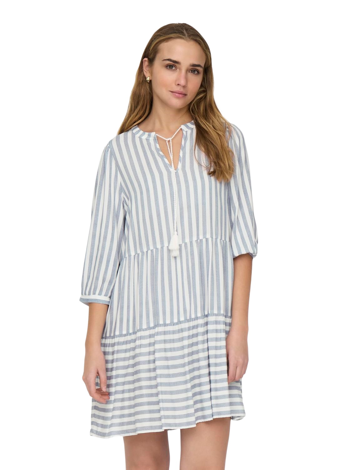Only Damen Kleid ONLKAYA 3/4 - Regular Fit