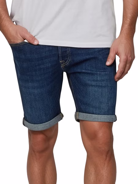 Jack & Jones Jeans Shorts Herren Stretch Kurz Regular Fit JJIRICK Jack & Jones Jeans Shorts Herren Stretch Kurz Regular Fit JJIRICK