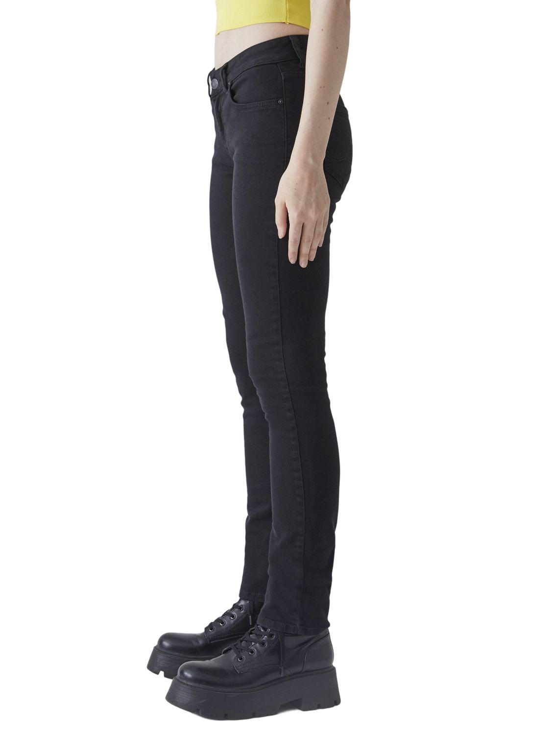 LTB Damen Jeans ASPEN Y Slim Fit - Schwarz - Black Wash günstig online kaufen