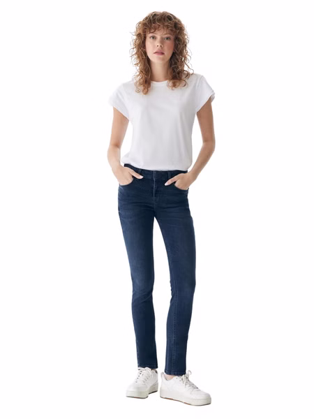 LTB Damen Jeans ASPEN Y Slim Fit - Blau - Solane X Wash LTB Damen Jeans ASPEN Y Slim Fit - Blau - Solane X Wash