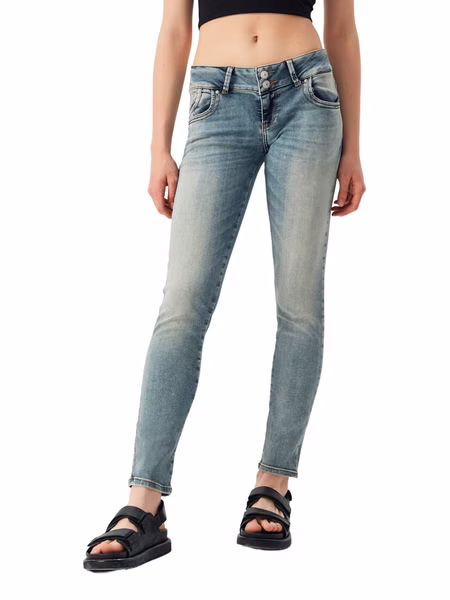 LTB Damen Jeans MOLLY - Slim Fit - Blau - Panile Wash LTB Damen Jeans MOLLY - Slim Fit - Blau - Panile Wash