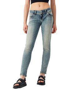 LTB Damen Jeans MOLLY - Slim Fit - Blau - Panile WashBlau