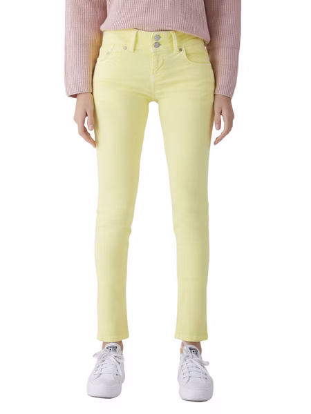 LTB Damen Jeans MOLLY M Super Slim Fit - Gelb - Lemon Drop Wash LTB Damen Jeans MOLLY M Super Slim Fit - Gelb - Lemon Drop Wash
