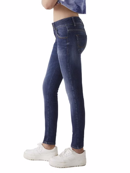 LTB Damen Jeans MOLLY M Super Slim Fit - Blau - Morava Undamaged Wash LTB Damen Jeans MOLLY M Super Slim Fit - Blau - Morava Undamaged Wash