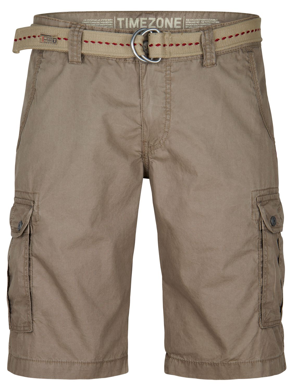 TIMEZONE Cargo Shorts Herren mit Gürtel Regular Fit MaguireTZ