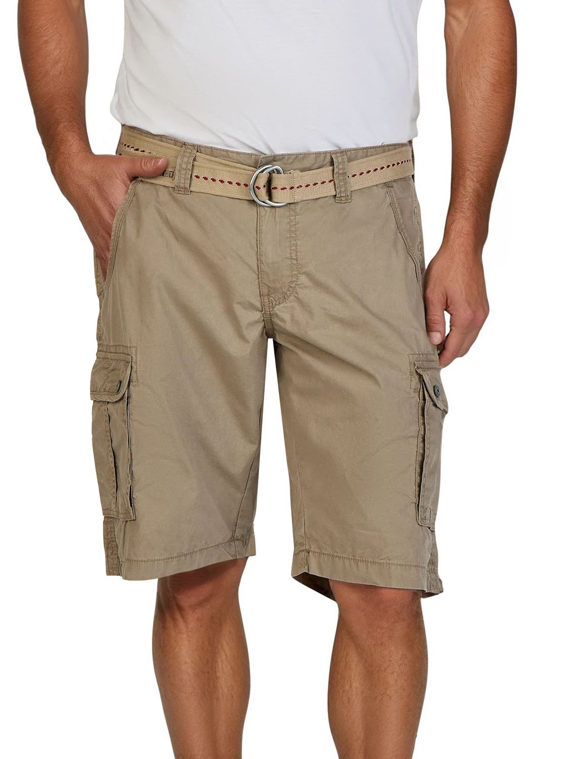 TIMEZONE Cargo Shorts Herren mit Gürtel Regular Fit MaguireTZ günstig online kaufen