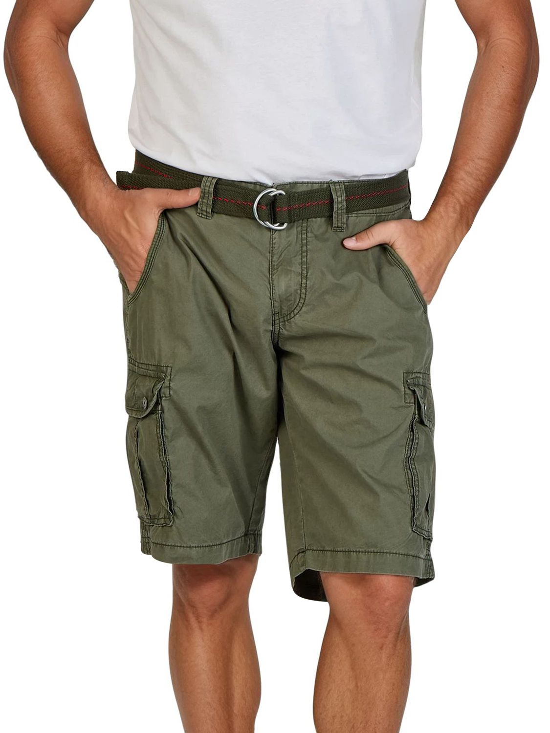 Thumbnail - TIMEZONE Cargo Shorts Herren mit Gürtel Regular Fit MaguireTZ