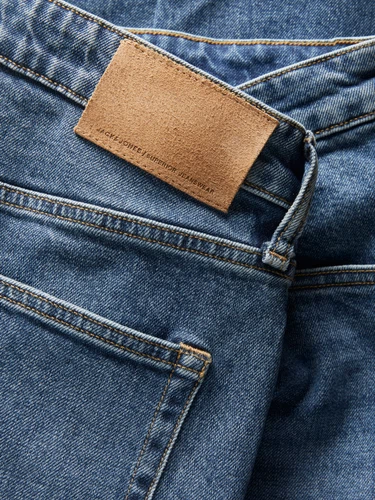 Jack & Jones Herren Jeans JJICHRIS JJCLASSIC AM 279 - Relaxed Fit - Blau - Blue Denim