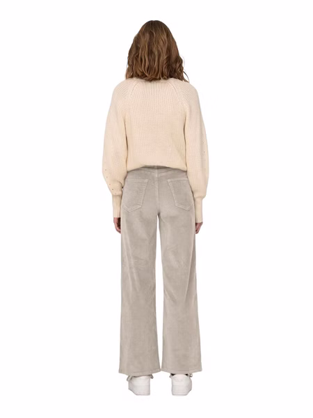 Only Damen Cordhose ONLHOPE GLOBAL EX HW WIDE CORD Relaxed Fit Only Damen Cordhose ONLHOPE GLOBAL EX HW WIDE CORD Relaxed Fit