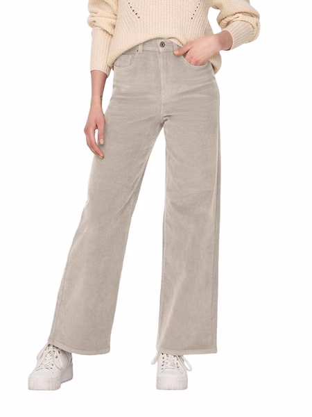Only Damen Cordhose ONLHOPE GLOBAL EX HW WIDE CORD Relaxed Fit Only Damen Cordhose ONLHOPE GLOBAL EX HW WIDE CORD Relaxed Fit