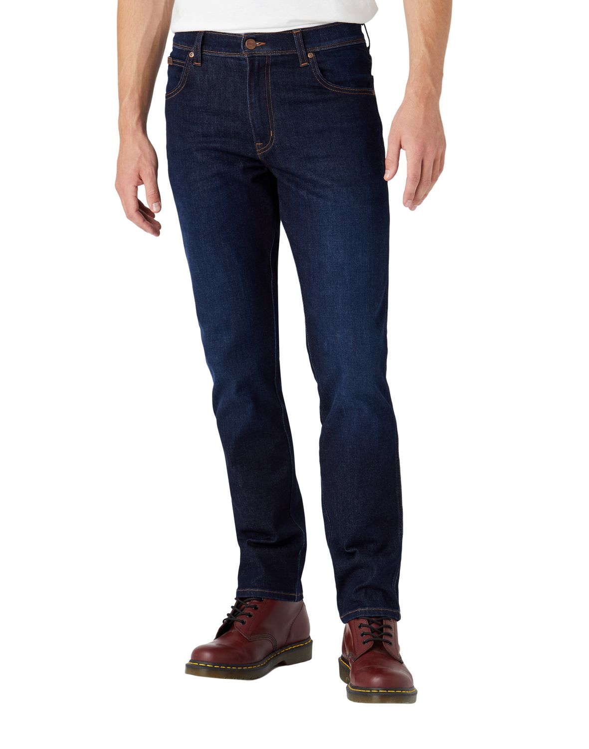 Wrangler Herren Jeans TEXAS SLIM - Blau - Lucky Star