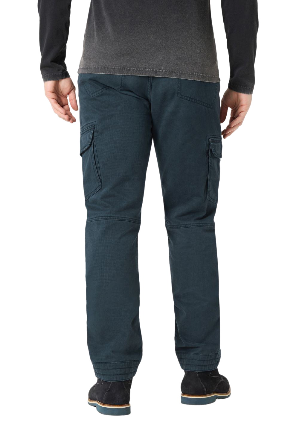 Timezone Herren Cargo Hose REGULAR BENTZ - Regular Fit - Braun Grau Grün Bl günstig online kaufen