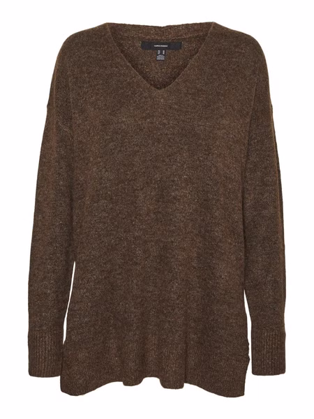 Vero Moda Damen Strickpullover VMFILUCA V-NECK - Relaxed Fit Vero Moda Damen Strickpullover VMFILUCA V-NECK - Relaxed Fit