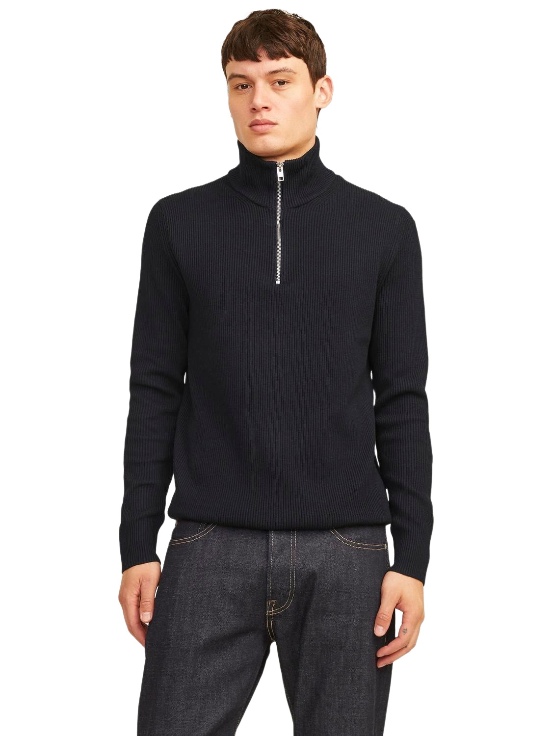 Jack & Jones Herren Highneck Pullover JEPERFECT - Regular Fit