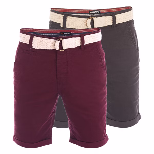 Short - RIVHenry 2er Pack - regular/straight Short - RIVHenry 2er Pack - regular/straight