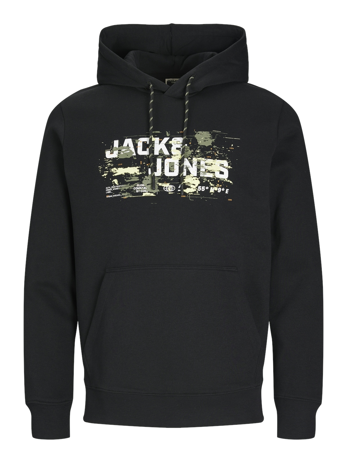 Jack & Jones Herren Hoodie Kapuzenpullover JCOOUTDOOR LOGO- Regular Fit