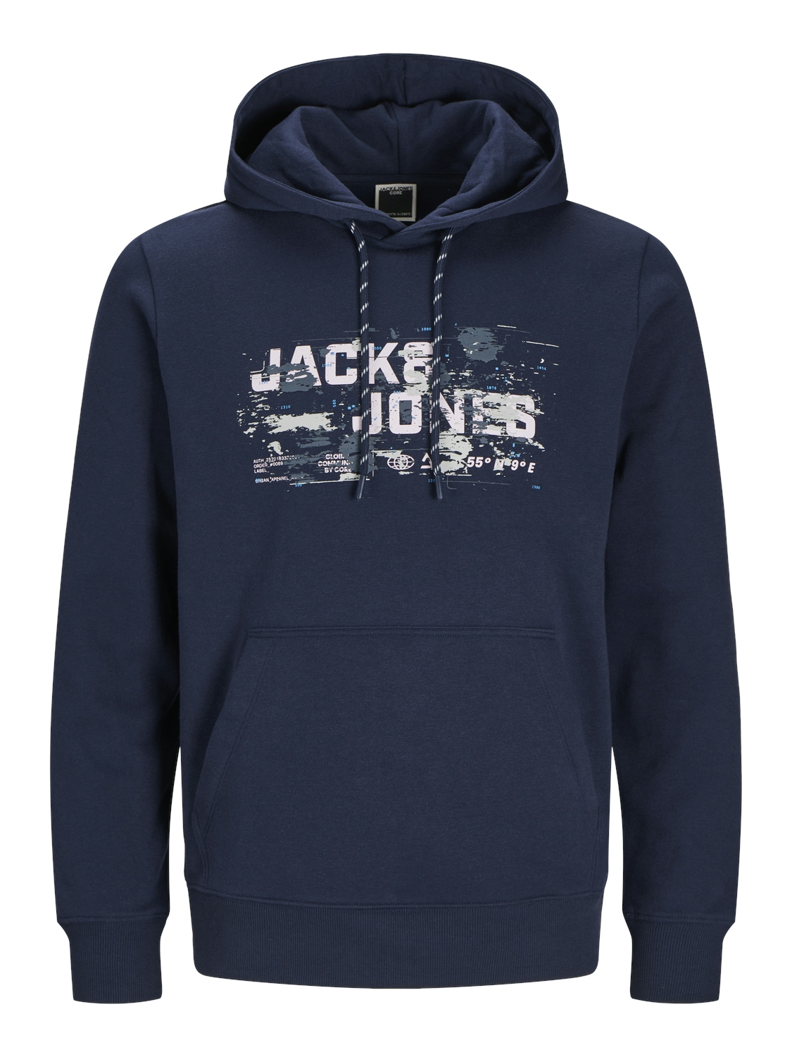 Jack & Jones Herren Hoodie Kapuzenpullover JCOOUTDOOR LOGO- Regular Fit