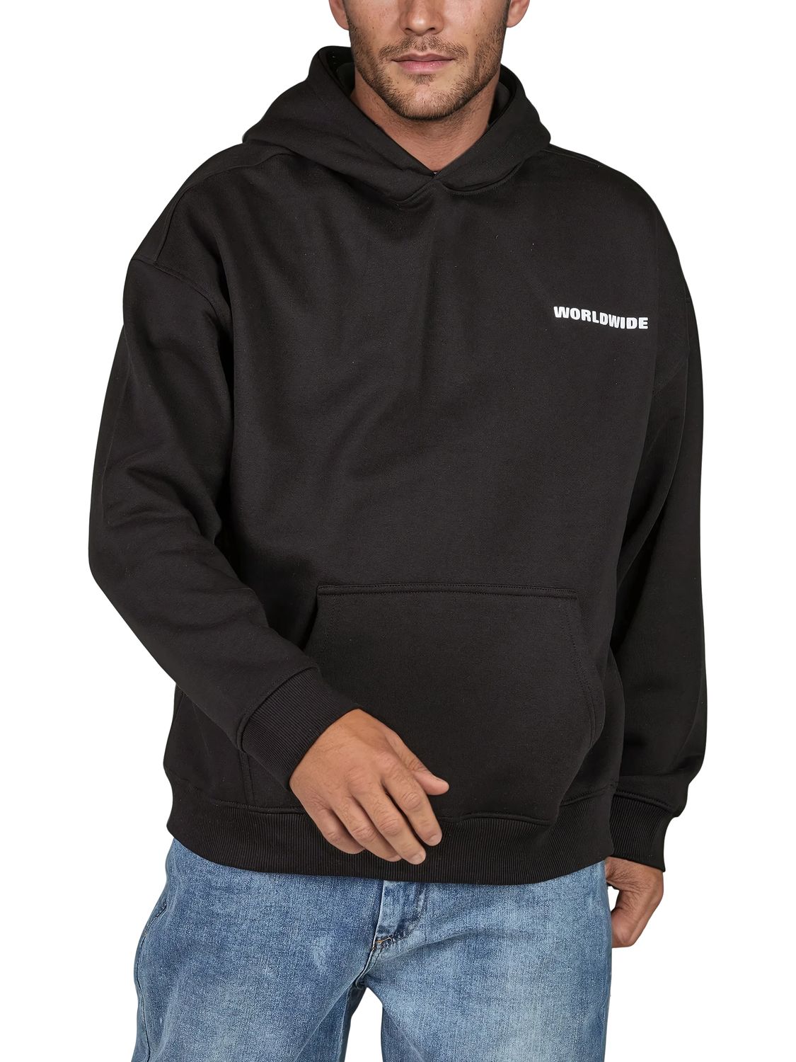 riverso Hoodie Herren Oversize mit Backprint RIVDave