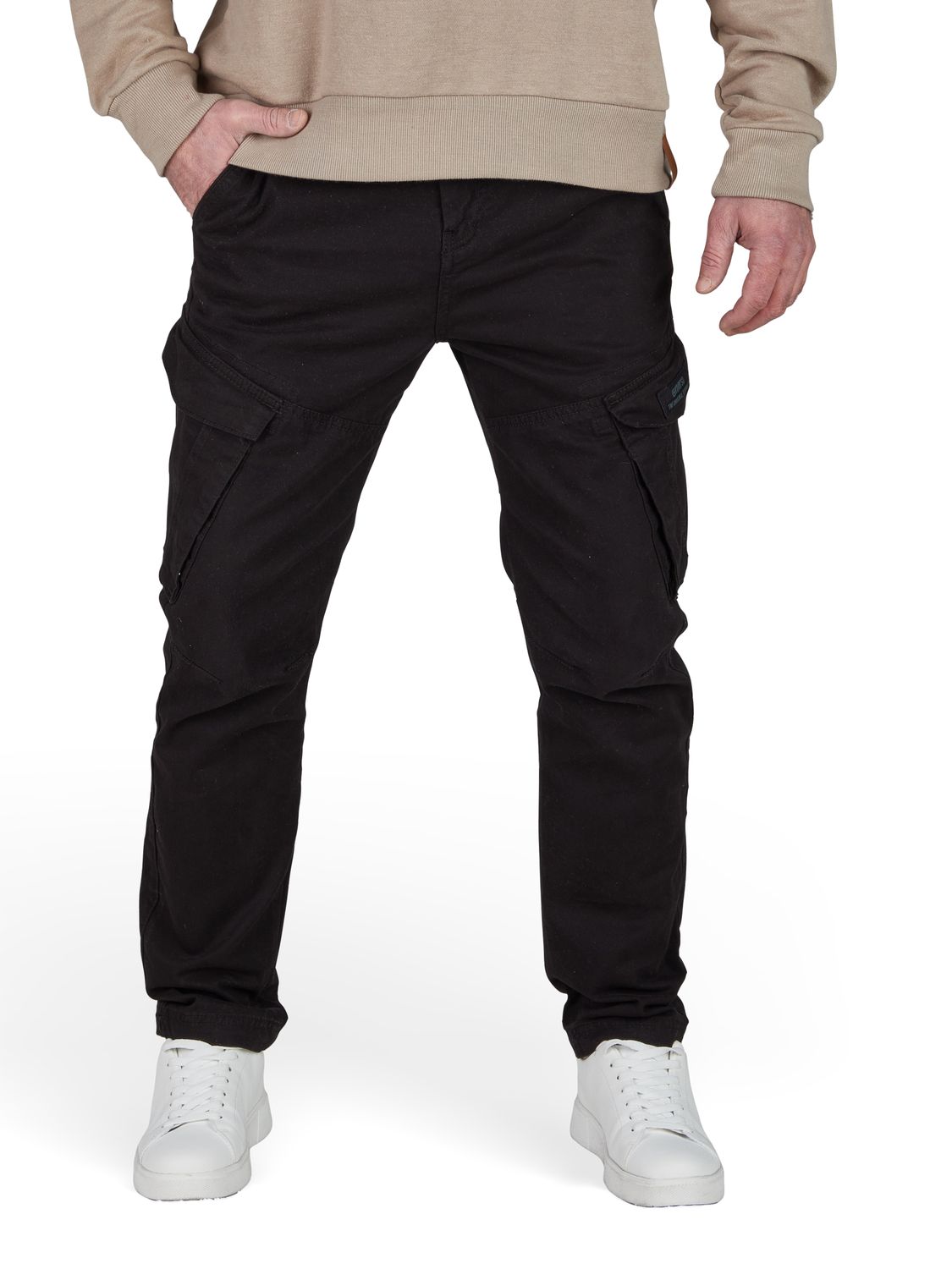 riverso Cargohose Herren Stretch Tapered Fit RIVNick