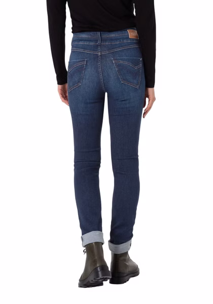 TIMEZONE Damen Jeans SLIM ENAYTZ WOMANSHAPE - Slim Fit - Blau - Neat Dark Blue Wash TIMEZONE Damen Jeans SLIM ENAYTZ WOMANSHAPE - Slim Fit - Blau - Neat Dark Blue Wash