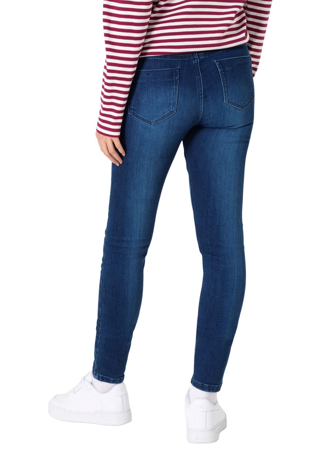 TIMEZONE Damen Jeans TIGHT ALEENATZ WOMANSHAPE - Tight Fit - Blau - Mid Blu günstig online kaufen