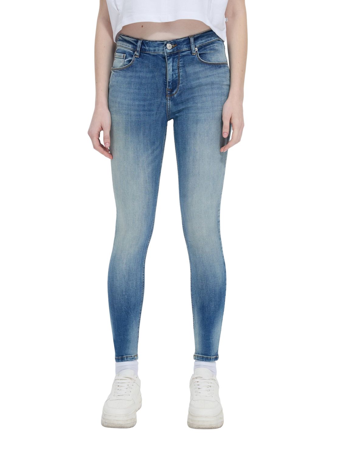 LTB Damen Jeans AMY X - Skinny Fit - Blau - Sonnie Wash günstig online kaufen