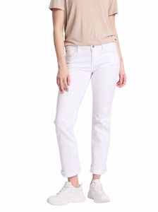 Cross Jeans Damen Jeans ROSE - Regular Fit - Weiss - WhiteWeiß