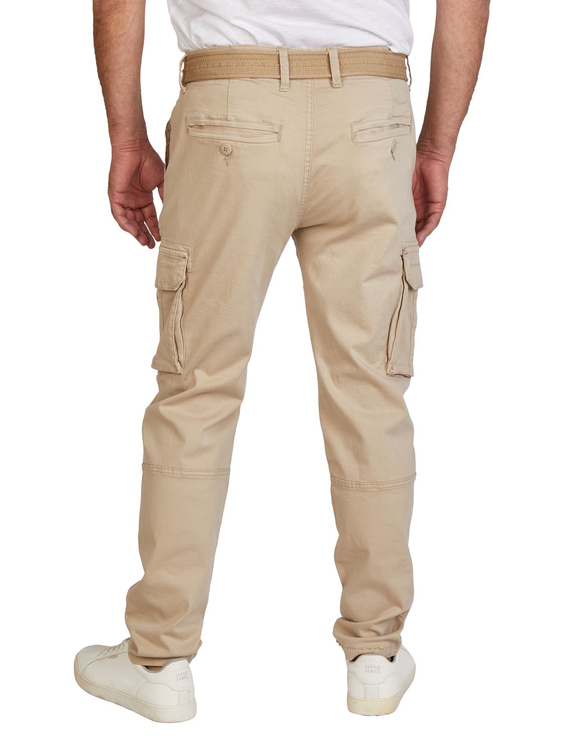 DENIMFY Cargohose Herren Stretch mit Gürtel DFLuke günstig online kaufen