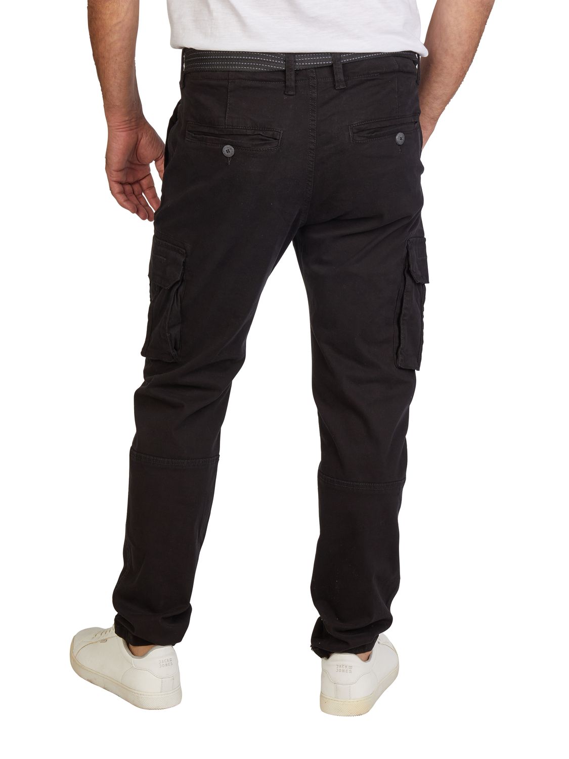 DENIMFY Cargohose Herren Stretch mit Gürtel DFLuke günstig online kaufen