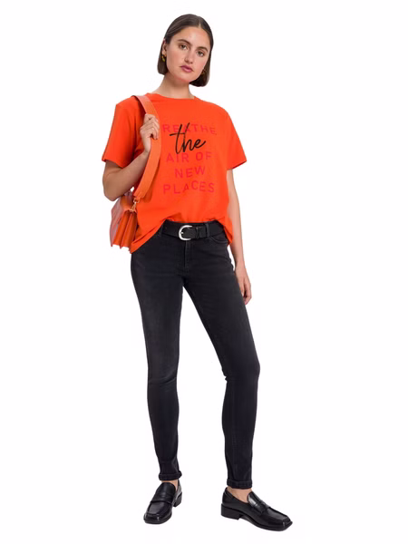 Cross Jeans Damen Jeans ALAN - Skinny Fit - Grau - Anthrazite Cross Jeans Damen Jeans ALAN - Skinny Fit - Grau - Anthrazite